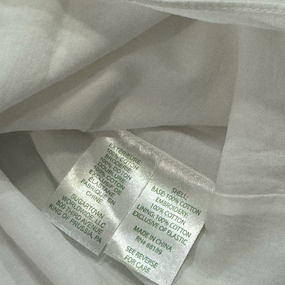 LILLY PULITZER Taviana Eyelet Dress Resort White Circle Bloom Eyelet - Picture 12 of 13